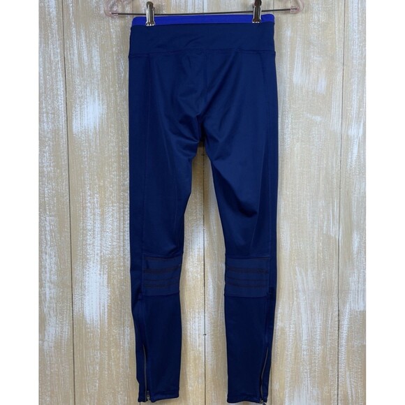 Women's Adidas 2015 Boston Marathon Blue Leggings Size X-Small - Picture 6 of 15